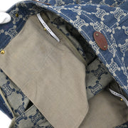 Celine Skirt Macadam Denim Blue #34