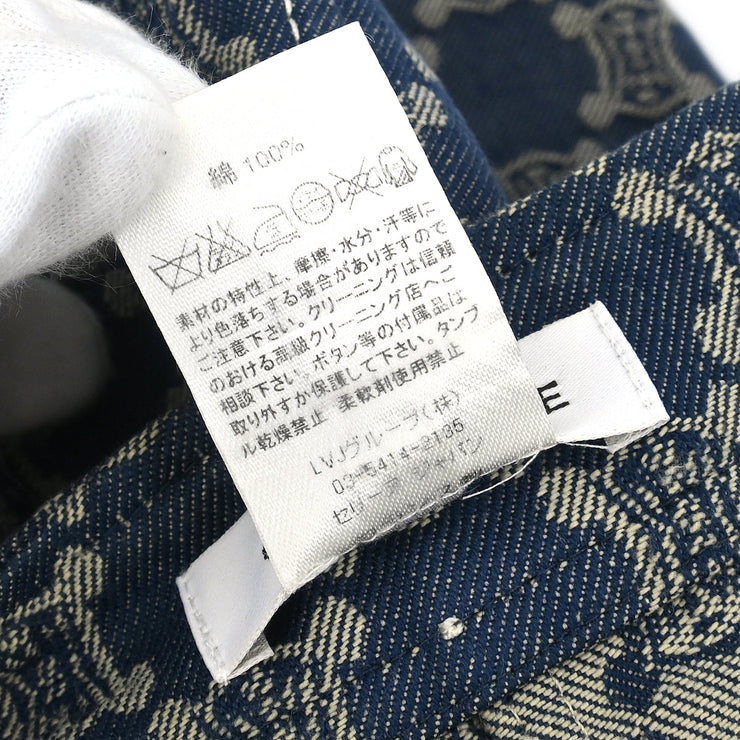 Celine Skirt Macadam Denim Blue #34