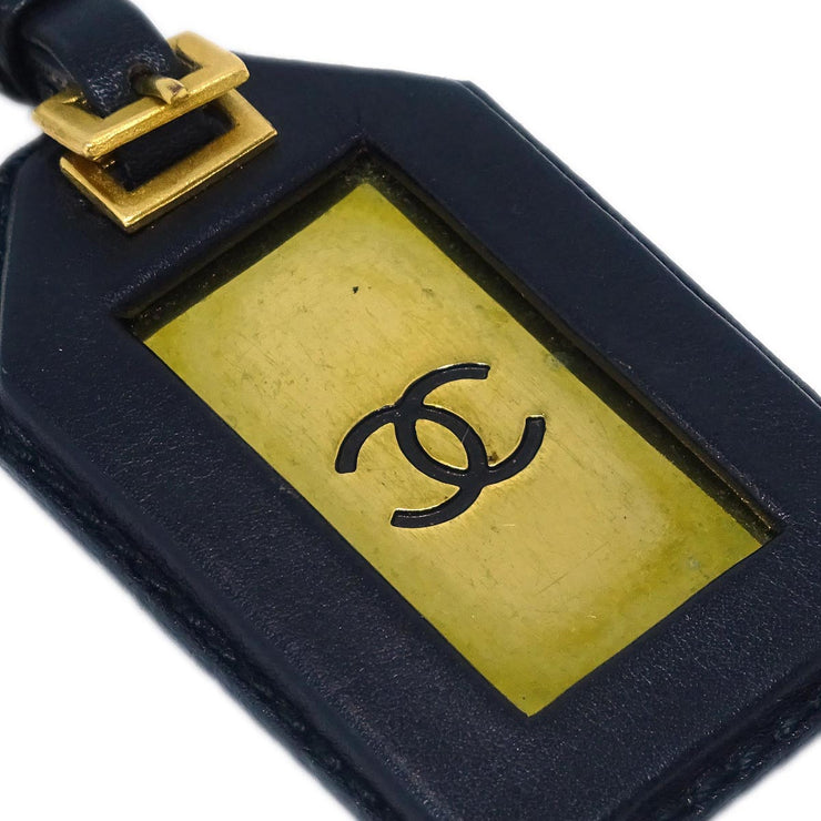 Chanel Black Gold Brooch Pin 94P