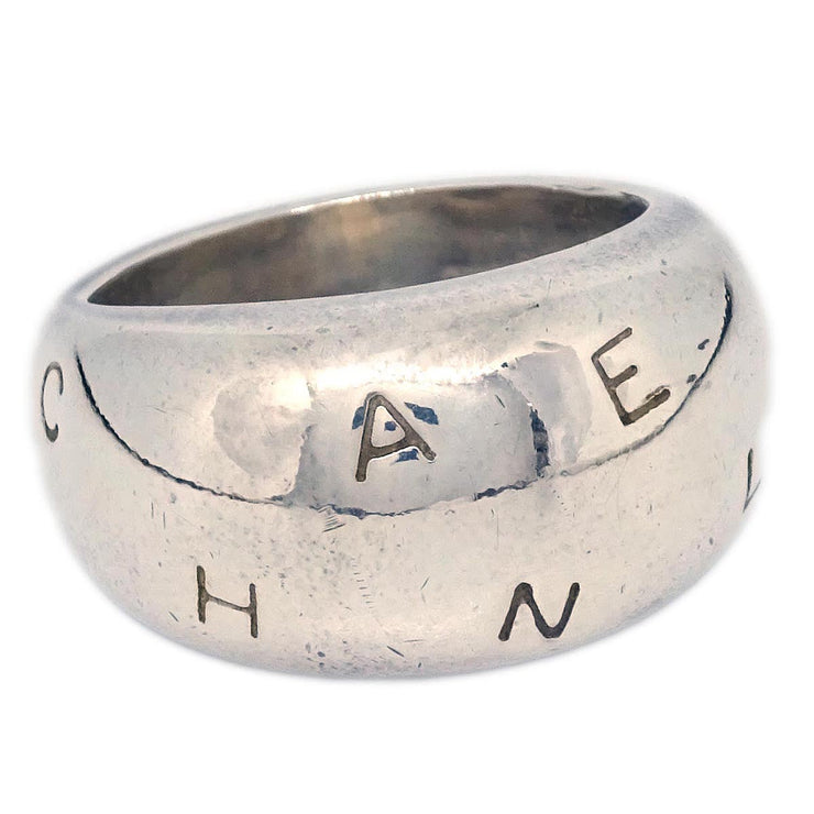 Chanel Ring Silver SV925 #54 #14