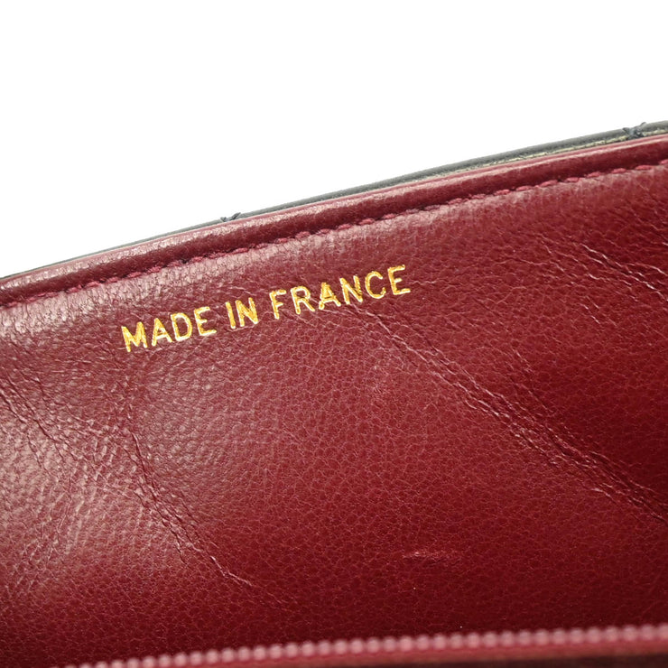 Chanel 1994-1996 Black Lambskin Small Diana Shoulder Bag