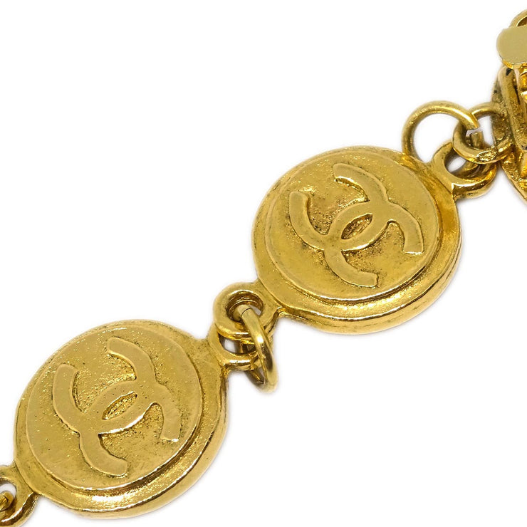 Chanel Dangle Earrings Clip-On Gold
