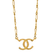 Chanel Gold CC Chain Pendant Necklace 1982