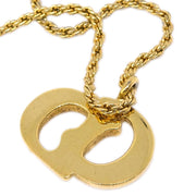 Christian Dior Necklace Pendant Gold