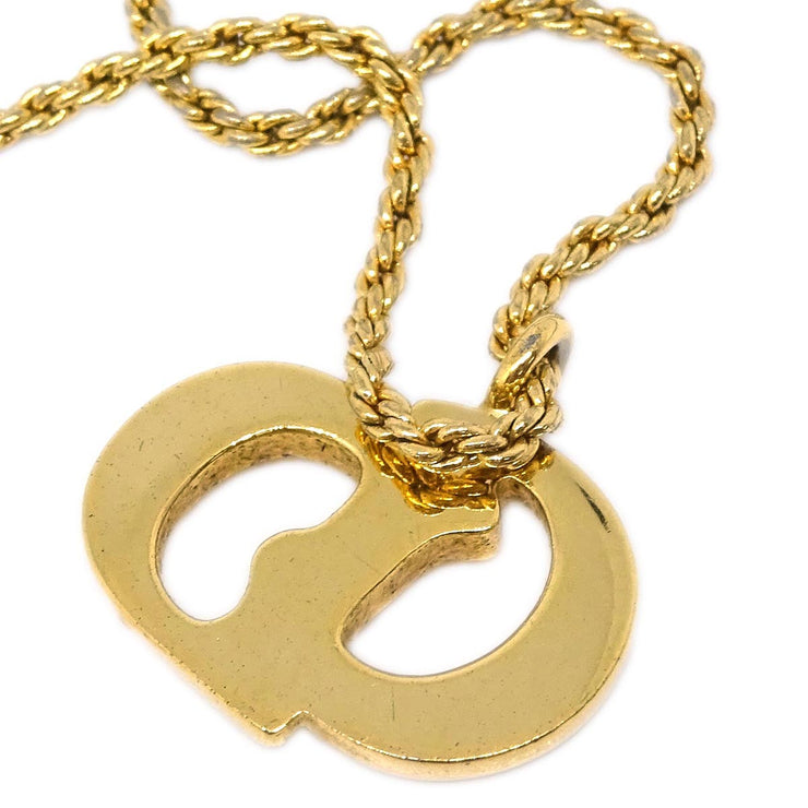 Christian Dior Necklace Pendant Gold