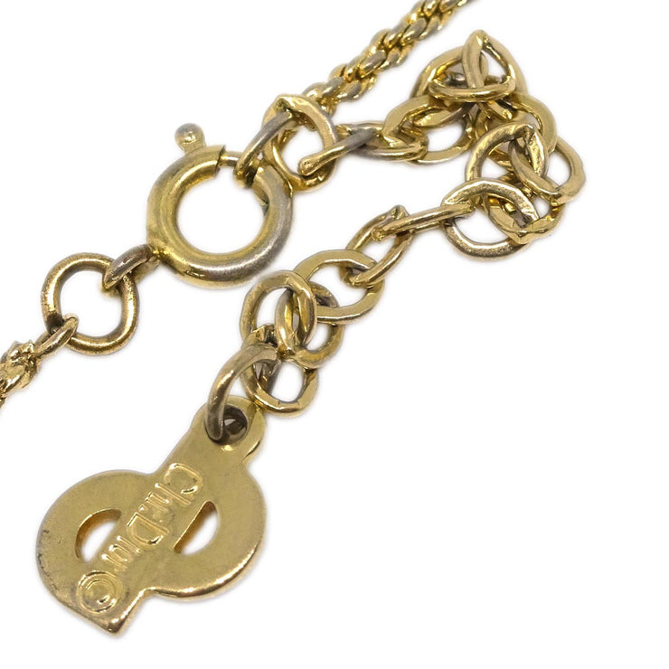 Christian Dior Necklace Pendant Gold