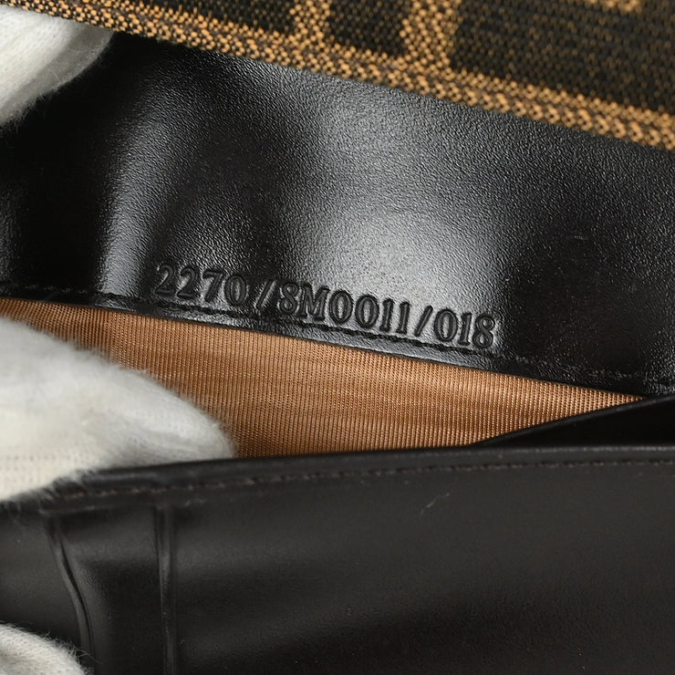 Fendi Brown Zucca Wallet Purse