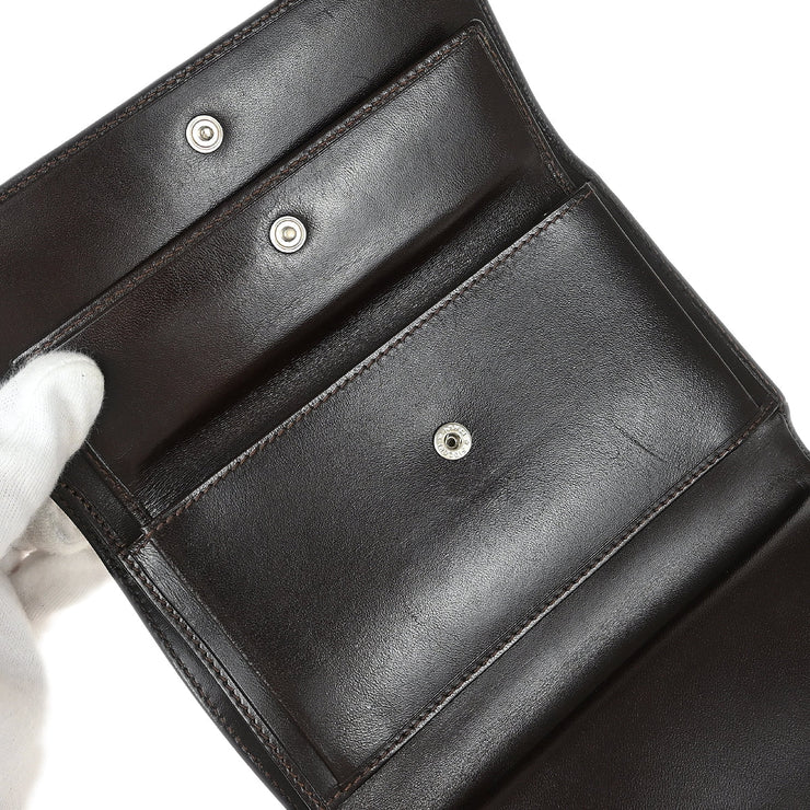 Fendi Brown Zucca Wallet Purse