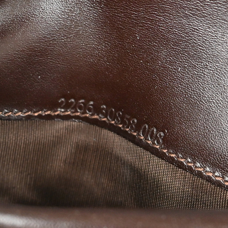 Fendi Brown Zucca Wallet Purse