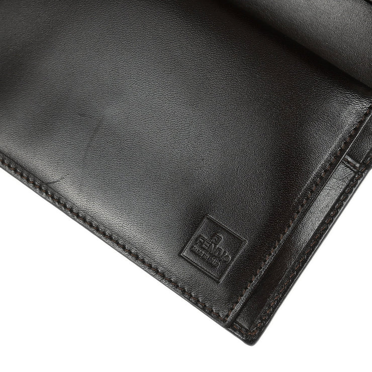Fendi Brown Zucca Wallet Purse
