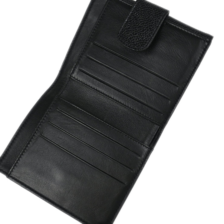 Chanel 1996-1997 Black Caviar Bifold Wallet