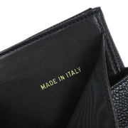 Chanel 1996-1997 Black Caviar Bifold Wallet