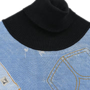 Christian Dior 2004 Long Sleeve T-shirt Top Blue