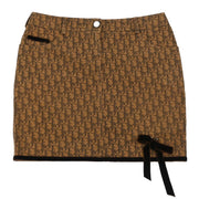 Christian Dior 2005 Trotter Skirt Brown #38