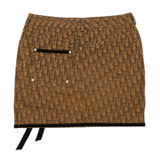 Christian Dior 2005 Trotter Skirt Brown #38