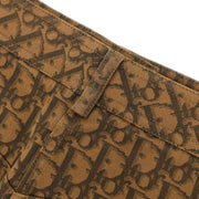 Christian Dior 2005 Trotter Skirt Brown #38
