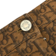 Christian Dior 2005 Trotter Skirt Brown #38