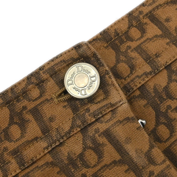 Christian Dior 2005 Trotter Skirt Brown #38