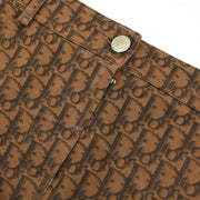 Christian Dior 2005 Trotter Skirt Brown #38