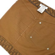 Christian Dior 2005 Trotter Skirt Brown #38