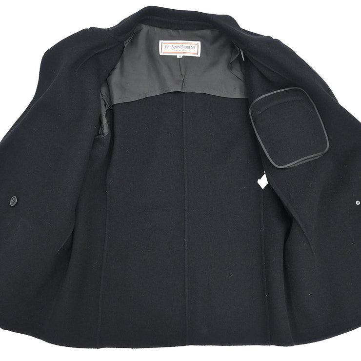 Yves Saint Laurent Double Breasted Jacket Black #M