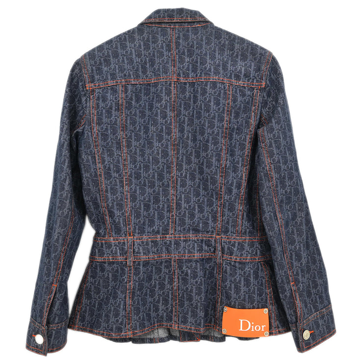 Christian Dior 2006 Trotter Denim Jacket Indigo #38