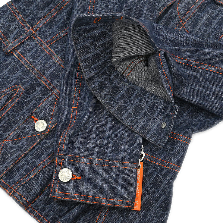 Christian Dior 2006 Trotter Denim Jacket Indigo #38