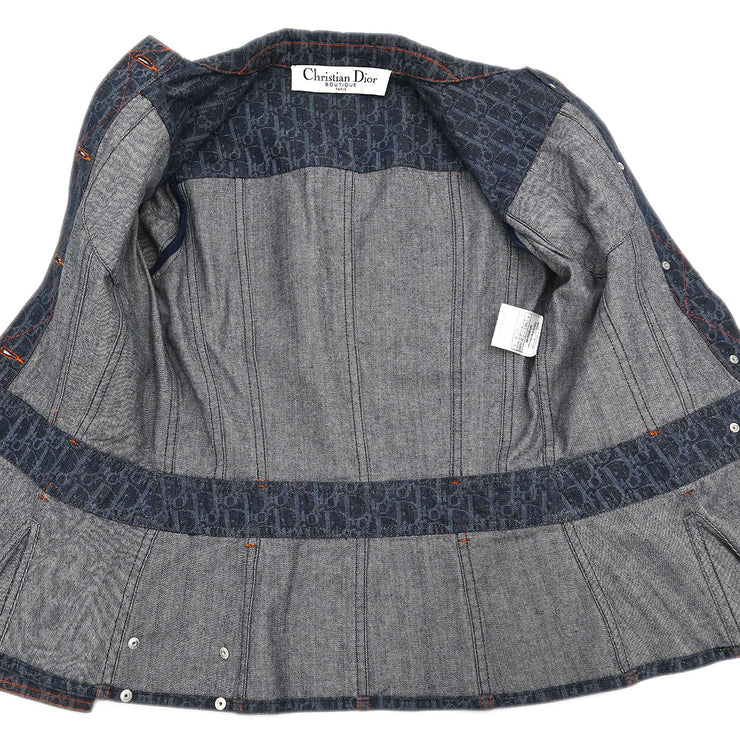 Christian Dior 2006 Trotter Denim Jacket Indigo #38
