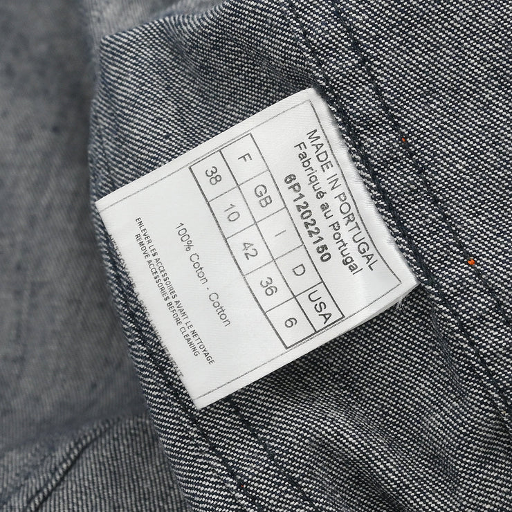 Christian Dior 2006 Trotter Denim Jacket Indigo #38