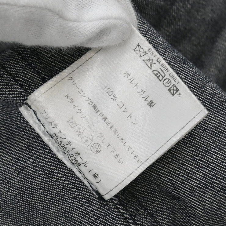 Christian Dior 2006 Trotter Denim Jacket Indigo #38