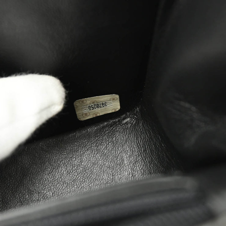 Chanel 1994-1996 Black Lambskin Small Diana Shoulder Bag