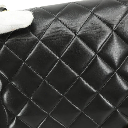 Chanel Black Lambskin Medium Diana Shoulder Bag