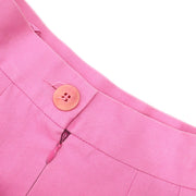 Celine Setup Suit Jacket Skirt Pink #36