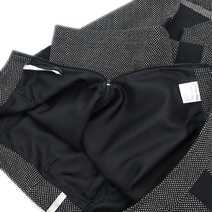 Christian Dior Setup Suit Jacket Skirt Black #M