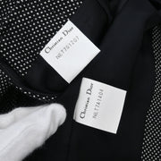 Christian Dior Setup Suit Jacket Skirt Black #M
