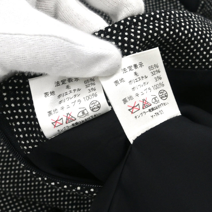 Christian Dior Setup Suit Jacket Skirt Black #M