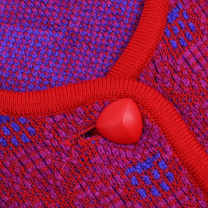 Yves Saint Laurent Cardigan Red #M