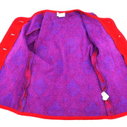 Yves Saint Laurent Cardigan Red #M