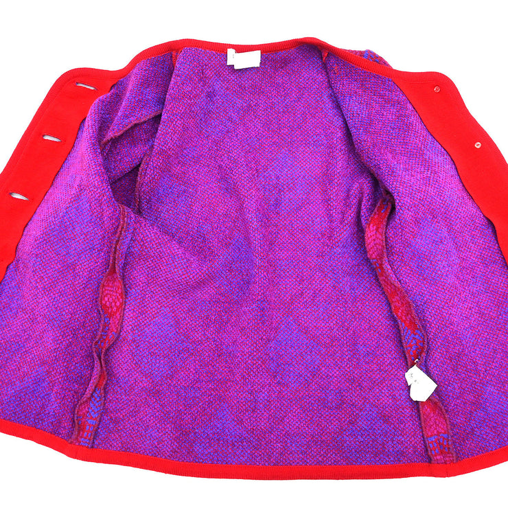 Yves Saint Laurent Cardigan Red #M