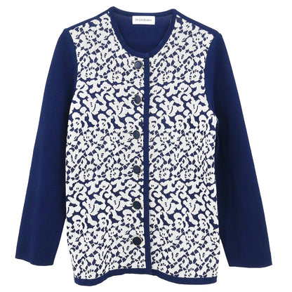 Yves Saint Laurent Cardigan Navy #M