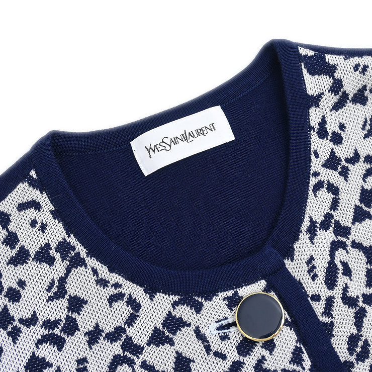 Yves Saint Laurent Cardigan Navy #M