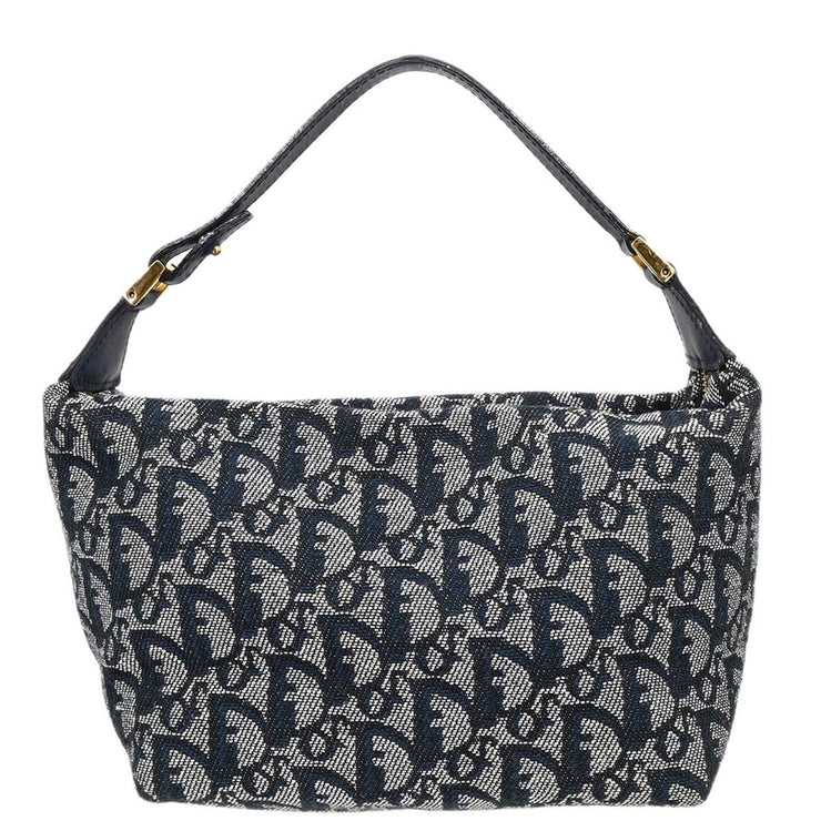 Christian Dior 2003 Navy Trotter Handbag