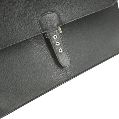Hermes Black Vache Liegee Sac a Depeches 41 Briefcase