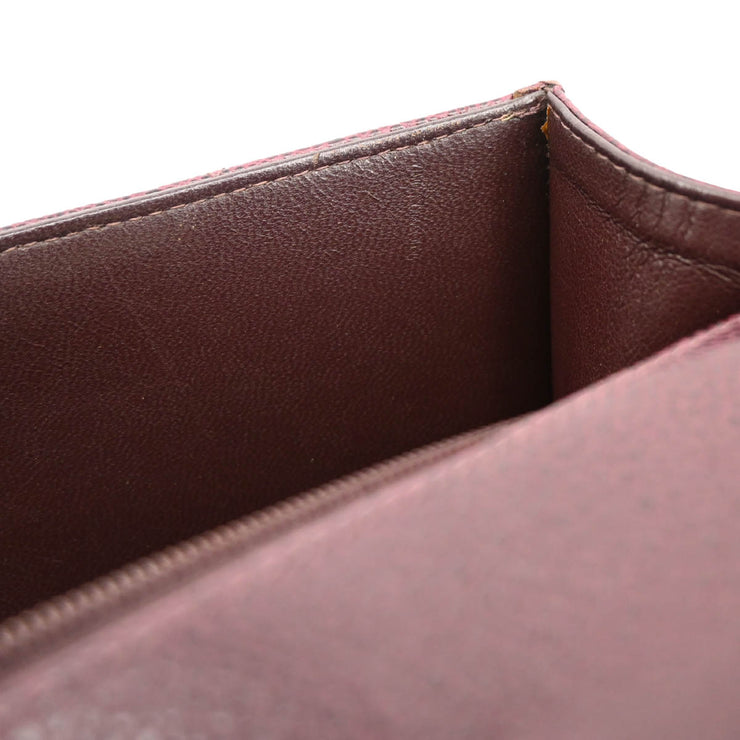 Chanel 1994 Bordeaux Caviar Briefcase Business Handbag