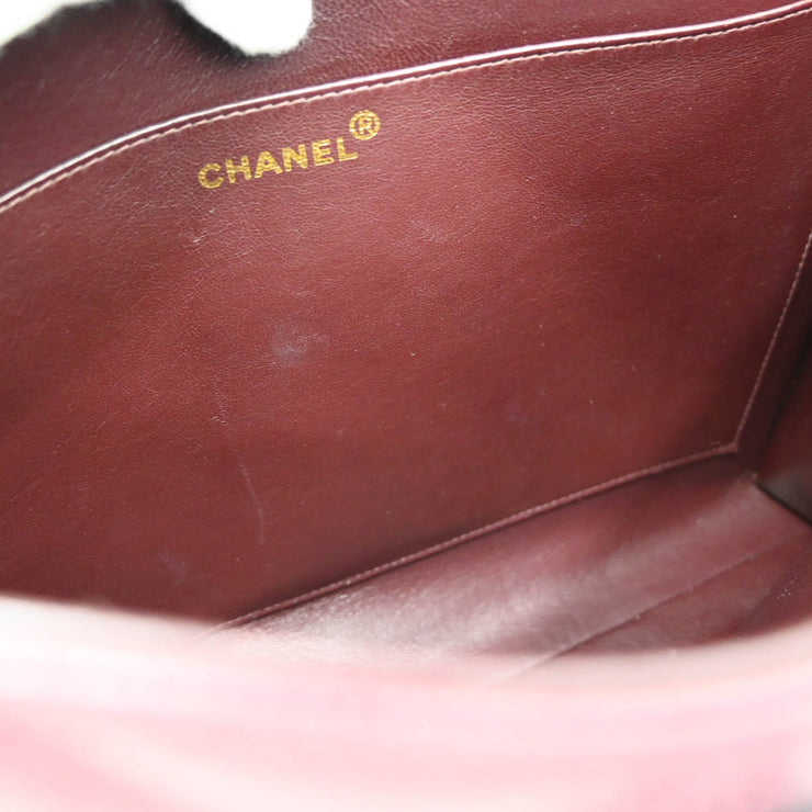 Chanel 1994 Bordeaux Caviar Briefcase Business Handbag
