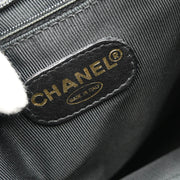 Chanel 1996-1997 Black Caviar Triple CC Backpack