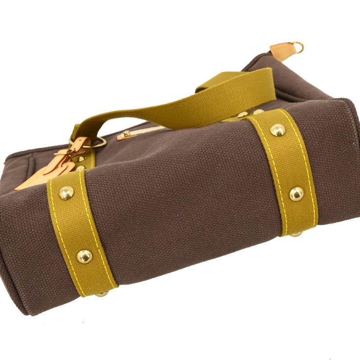 Louis Vuitton 2006 Brown Antigua Cabas MM Tote Bag M40086