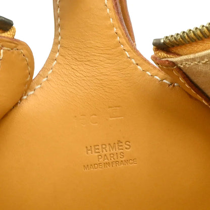 Hermes Light Blue Toile Jean Doremi GM Shoulder Bag