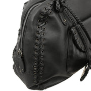 Christian Dior 2007 Black Leather Handbag