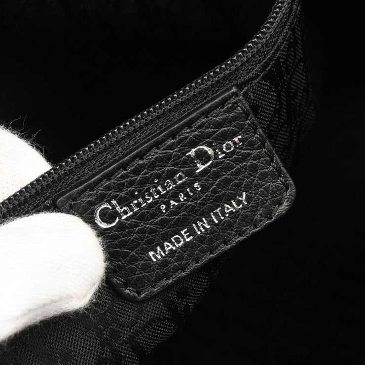 Christian Dior 2007 Black Leather Handbag